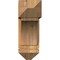 Ekena Millwork Thorton Arts and Crafts Rough Sawn Bracket w/ Offset Brace, Western Red Cedar, 8"W x 22"D x 22"H BKT0806X22X22THR03RWR - alternate 3